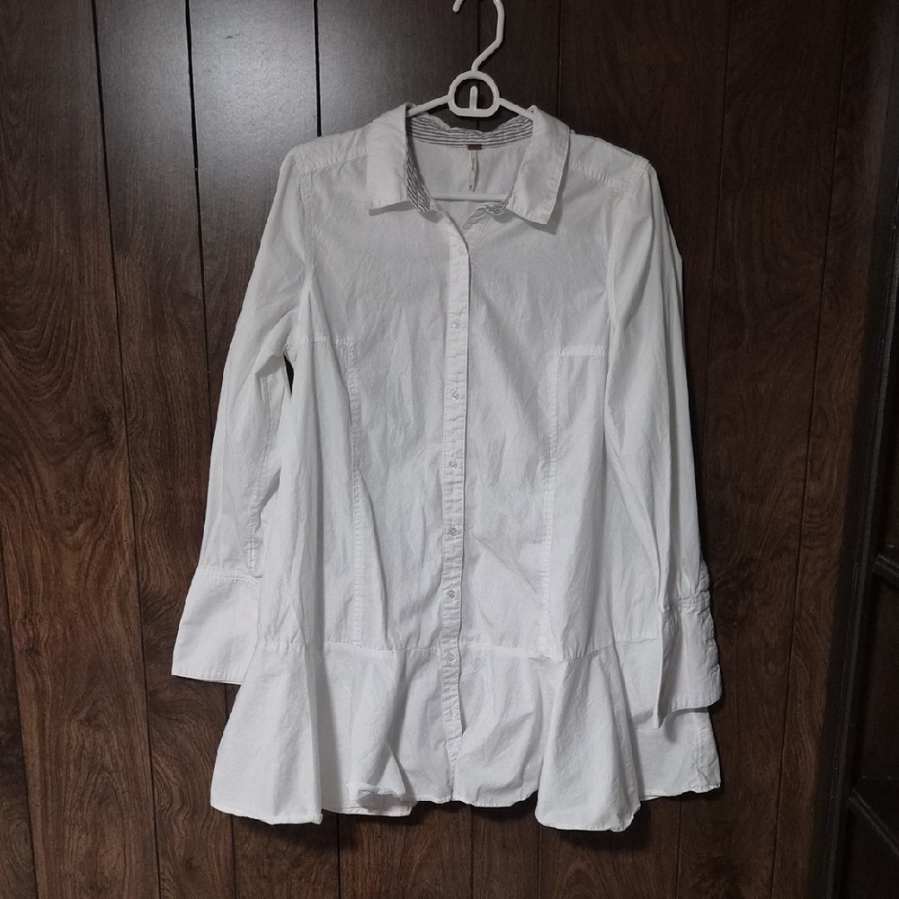 Free People White Top